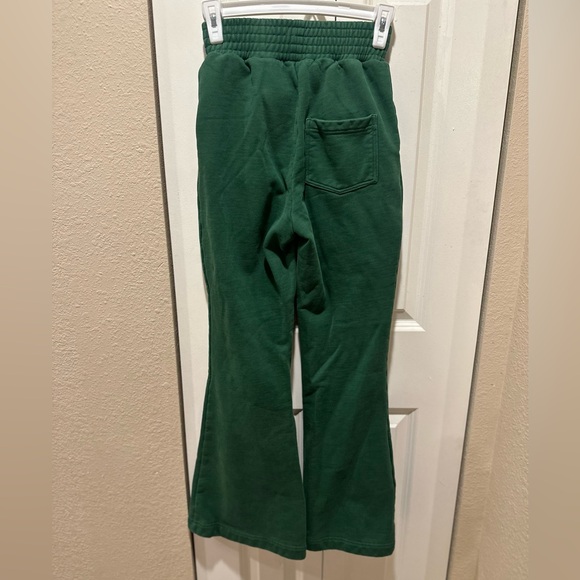 House of CB OLI Green Flared Leg Track Pants Cotton Women’s , size XS - Picture 5 of 14